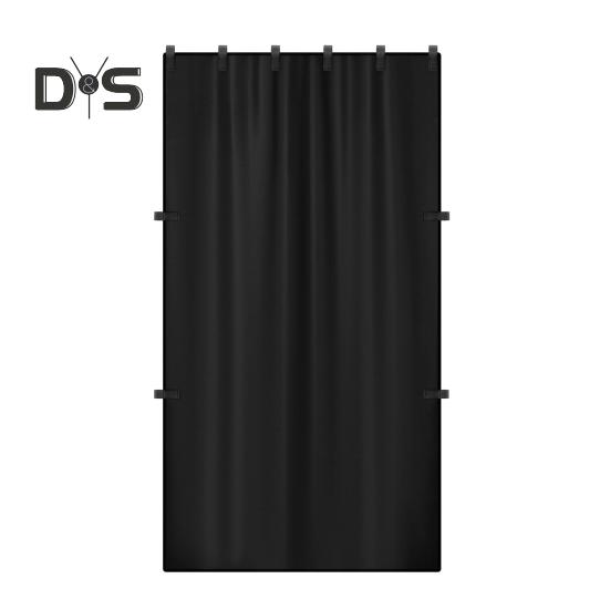 Cortină de intimitate Culoare solidă Ușor de instalat Multifuncțional Sac de dans Cortină Dansator Culisă Intimitate Paravan de schimbare