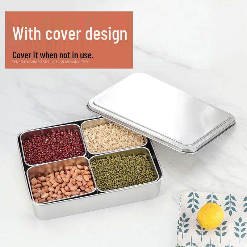 777 Stainless Steel Kitchen Condiment Storage Box