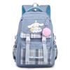Japanese Anime Style Youth Backpack Students - Large Capacity School Bag With Laptop Sleeve Zippered Pockets