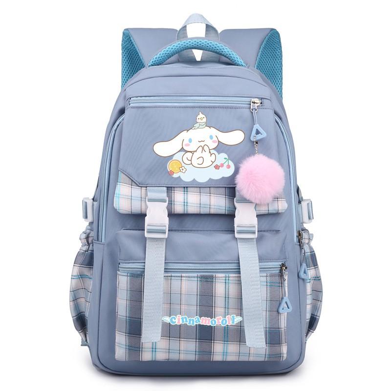 Japanese Anime Style Youth Backpack Students - Large Capacity School Bag With Laptop Sleeve Zippered Pockets