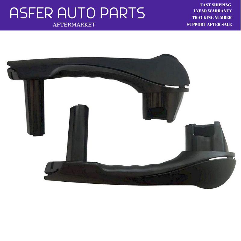 For Renault Megane 2 Front Inner Door Inside Handle Black Armrest Left Right 2002-2009 - 2pcs OEM 7701475315 7701475316