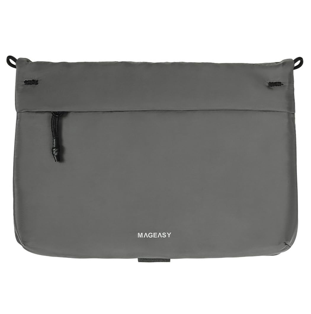 

Sacoche Compatible with No Shoulder Attachable Smartphone Storage Accessory Second Bag for Men and 2L SACOCHE Graphite Black [MagEasy] Smartphones,