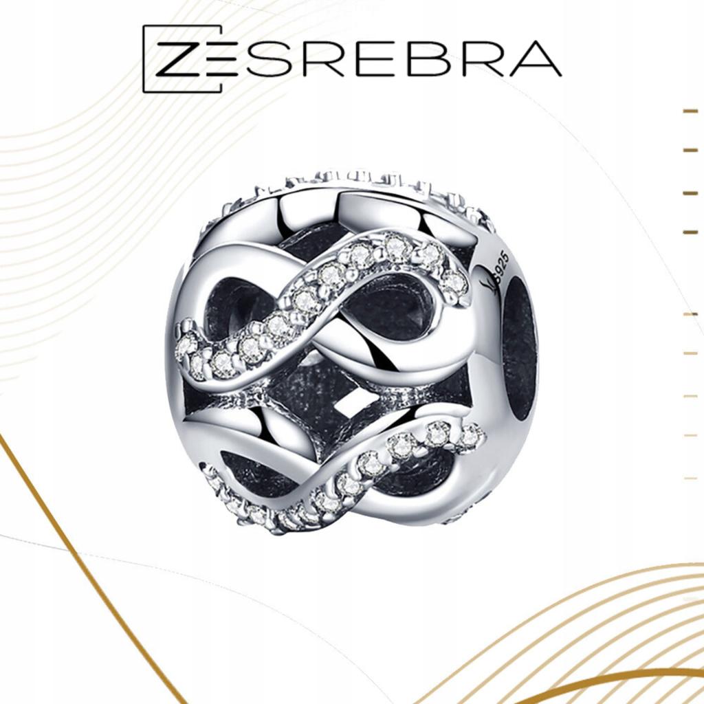 Charms Infinity Sign Bead Pr 925 Pendant Beads Gift