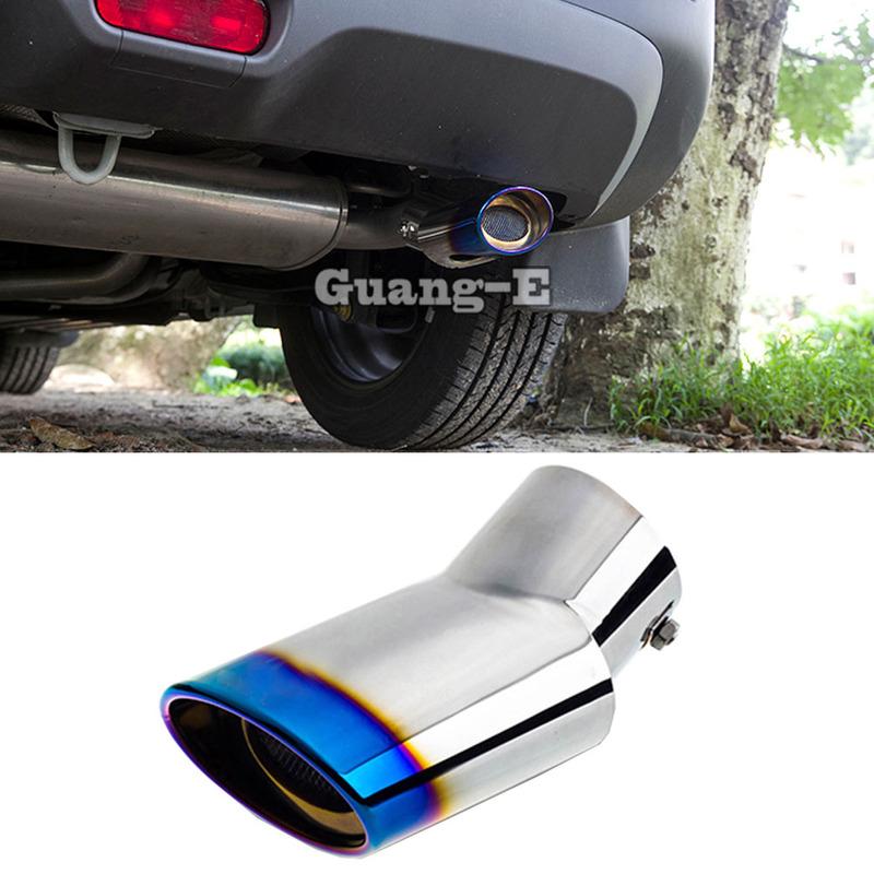 For Suzuki S-cross Scross SX4 2014 2015 2016 2017 Car Muffler Exterior End Pipe Dedicate Stainless Steel Exhaust Tip Tail Outlet