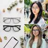 Blue Light and UV with Korean for Blue Light for Gradient Slimming Sunburn Prevention [kanaelun] Women's Sunglasses, Lightweight, Protection, Case,