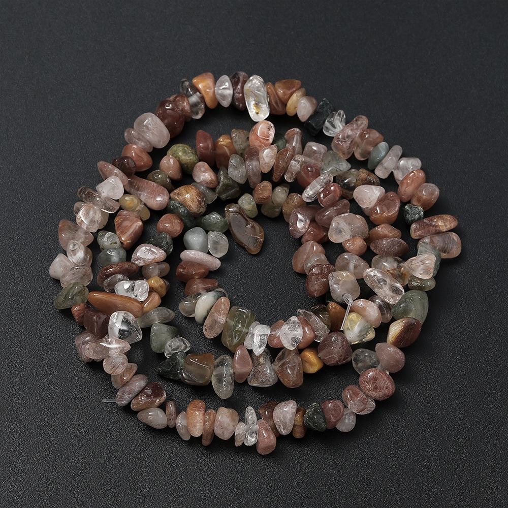 

Натуральные россыпные бусины из камня зернистость 5 мм-12 мм нерегулярные хрустальные гравийные бусины DIY браслет ожерелье аксессуары about 5~ 12mm