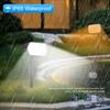 Solar Spot Lights Outdoor 86/74LED 3 Color Lighting Waterproof Solar Powered Landscape Spotlights Wall Yard Garden Pathway Lawn