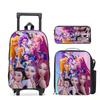 Kpop Witch Hunters Casual Backpack Digital Printing Men'S And Women'S Commuter Backpack Rod Backpack Student Bag