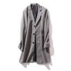 New Men's Solid Color Lapel Single-breasted Trench Coat, Casual European American Style Youth Windbreaker Outerwear, Multiple Colors In Stock