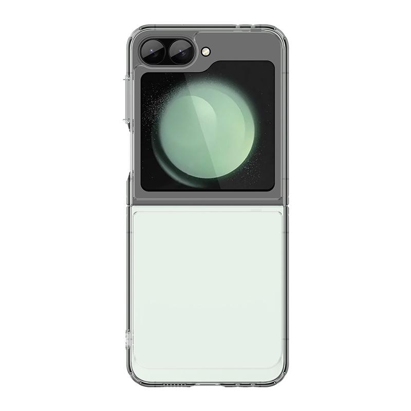 Samsung Galaxy Z Flip6 Case, Clear Transparent Phone Case Cover for Samsung Galaxy Z Flip6 белый