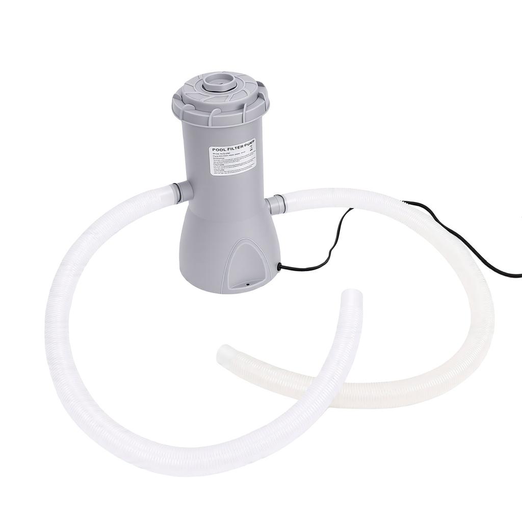 Above Ground Pool Filter Pump 1000 GPH Powerful Swimming Pool Cartridge Filter Pump Keep Water Clean