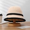 Temperament Sunshade Basin Cap Hollow Out Woven Fisherman Hat Visor Cap Sun Protection Cap  Summer
