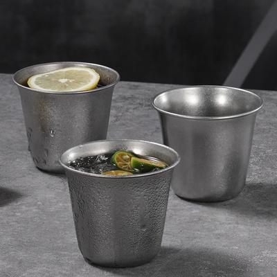 300ml 304 Edelstahl Kaffeetasse Doppelschichtig Vakuumisoliert Versiegelt Reisebecher Weithalsig Jugendlicher Wasserbecher