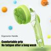 Pet Bath Brush Bathing Brush for Dog Bath Gentle Scrub Massager with Soap Dispenser Portable Washer Tool for Shower Massage