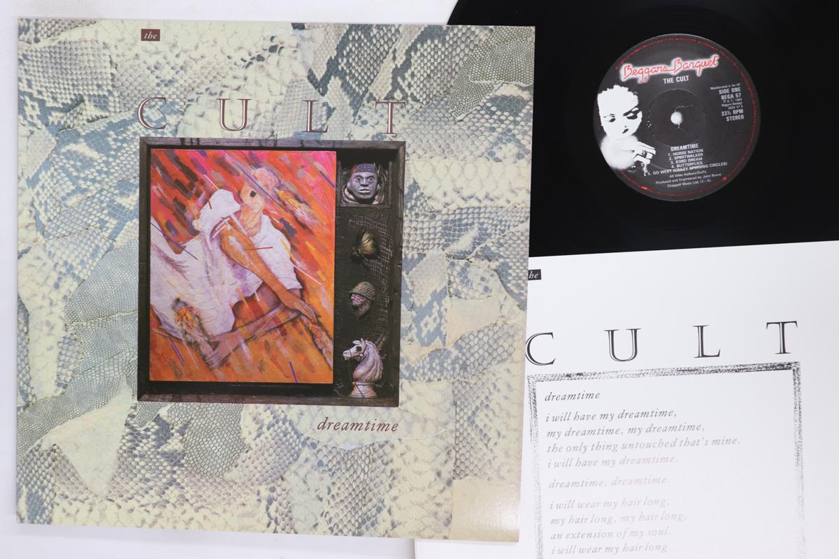LP Record CULT  Dreamtime BEGA57 BEGGARS BANQUET 1984 UK Rock Used