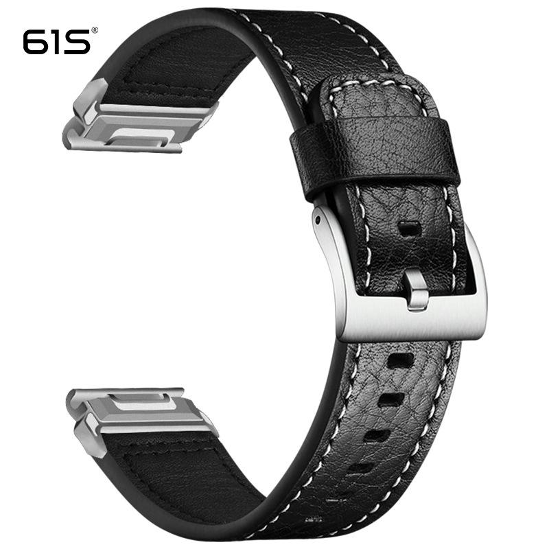 

Шкіряний ремінець для годинника з швидкознімним кріпленням 61S для Garmin Fenix8/7X/3 26mm [Combo]