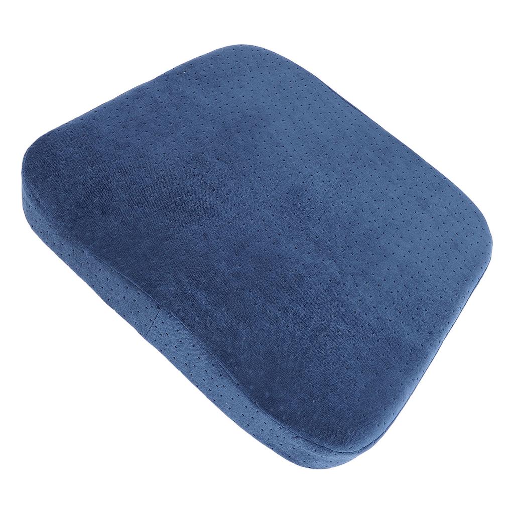 Memory Foam Seat Cushion Ergonomic W Shaped Comfortable Velvet Thicken Chair Cushion for Long Sittin