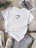 White T-Shirt Graphic