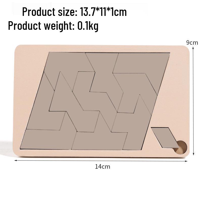 

Продвинутый деревянный пазл: Развивающая игрушка-головоломка для детей и взрослых