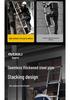 Magdolli Stainless Steel Telescopic A-frame Ladder, Multifunctional Foldable Indoor Aluminum Alloy Stair Ladder