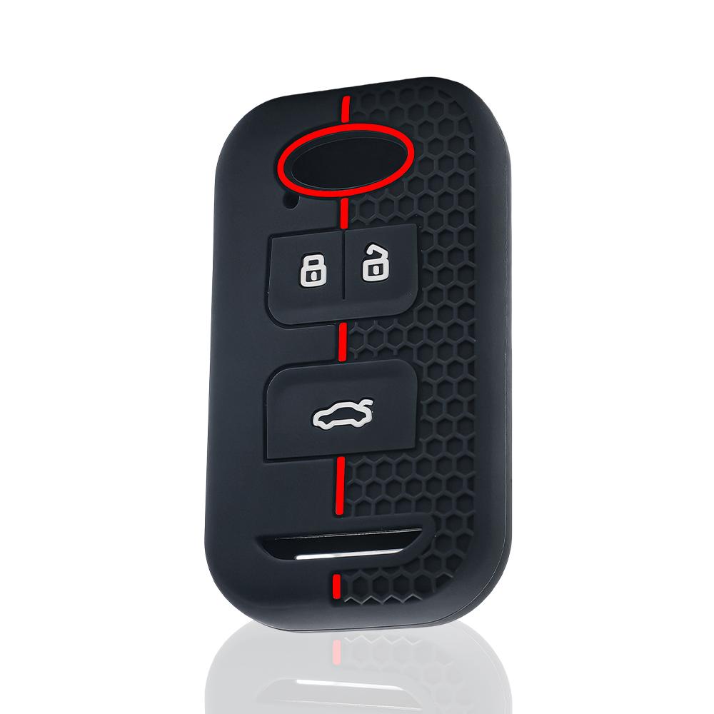 3 Buttons Silicone Car Key Case For Chery Tiggo 8 7 5X Smart Keyless Remote Fob Protect Case