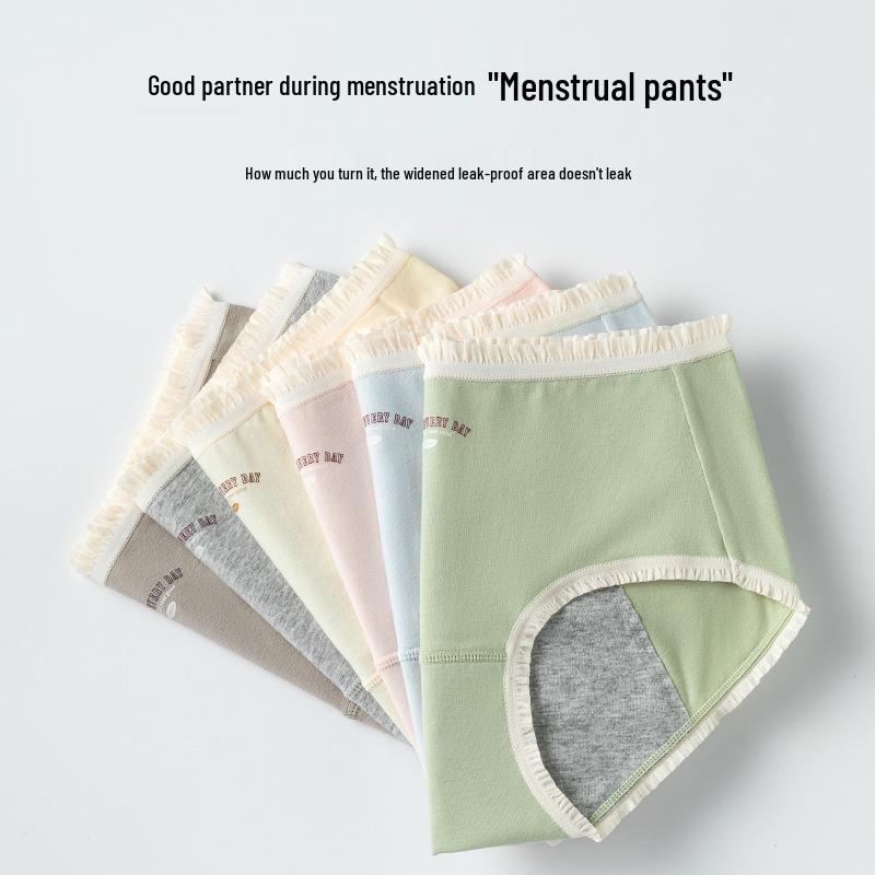 10A Antibacterial Women's Period Panties - Leakproof Pure Cotton