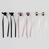 FANTASTIC PLANET [2SET] mini tail ribbon hair pin (3colors)