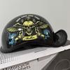 DOT Certification Motorcycle Helmet Men Women Four Seasons ABS Material Moto Helmet Carbon Fibre Half Helmet Fashion Casco Moto