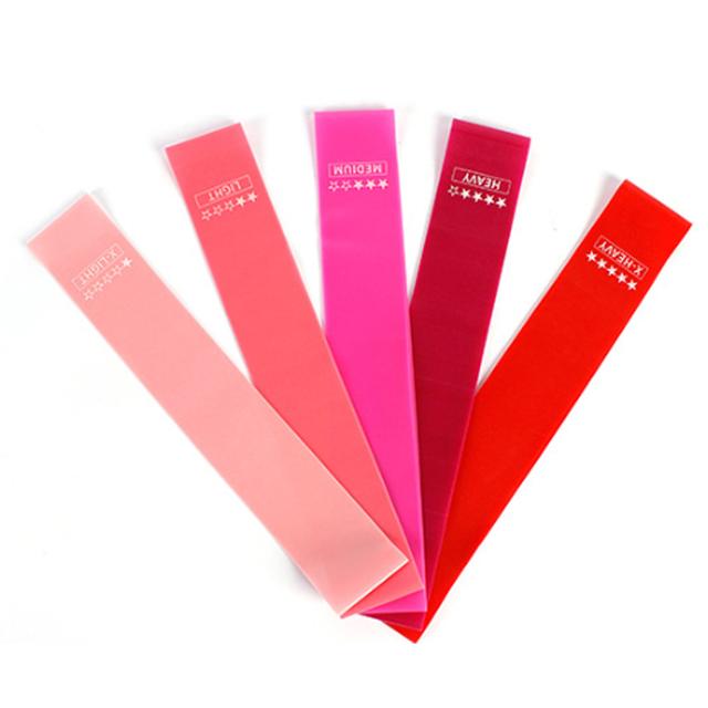 

5 шт. резиновый эспандер для йоги, тренажерного зала, эластичная резинка для пилатеса, сжигатель жира для Crossfit, для женщин, для похудения, спортивного тела, для похудения