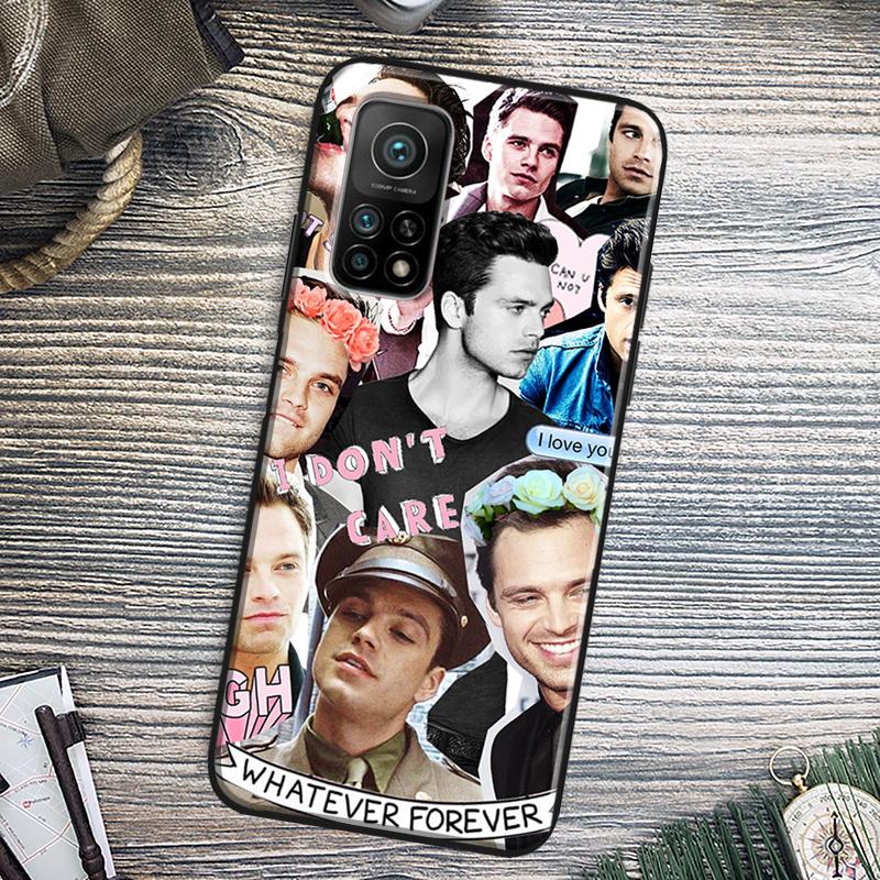 Sebastian Stan Cover For Xiaomi 15 Ultra 13 14 11T 12T 13T 14T Pro POCO X6 X7 Pro X3 X5 F5 F6 M6 Pro Case