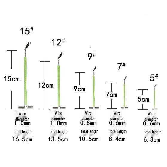 Single-Arm Luminous Swivel Fishing Rod with Twisted Steel String Hooks