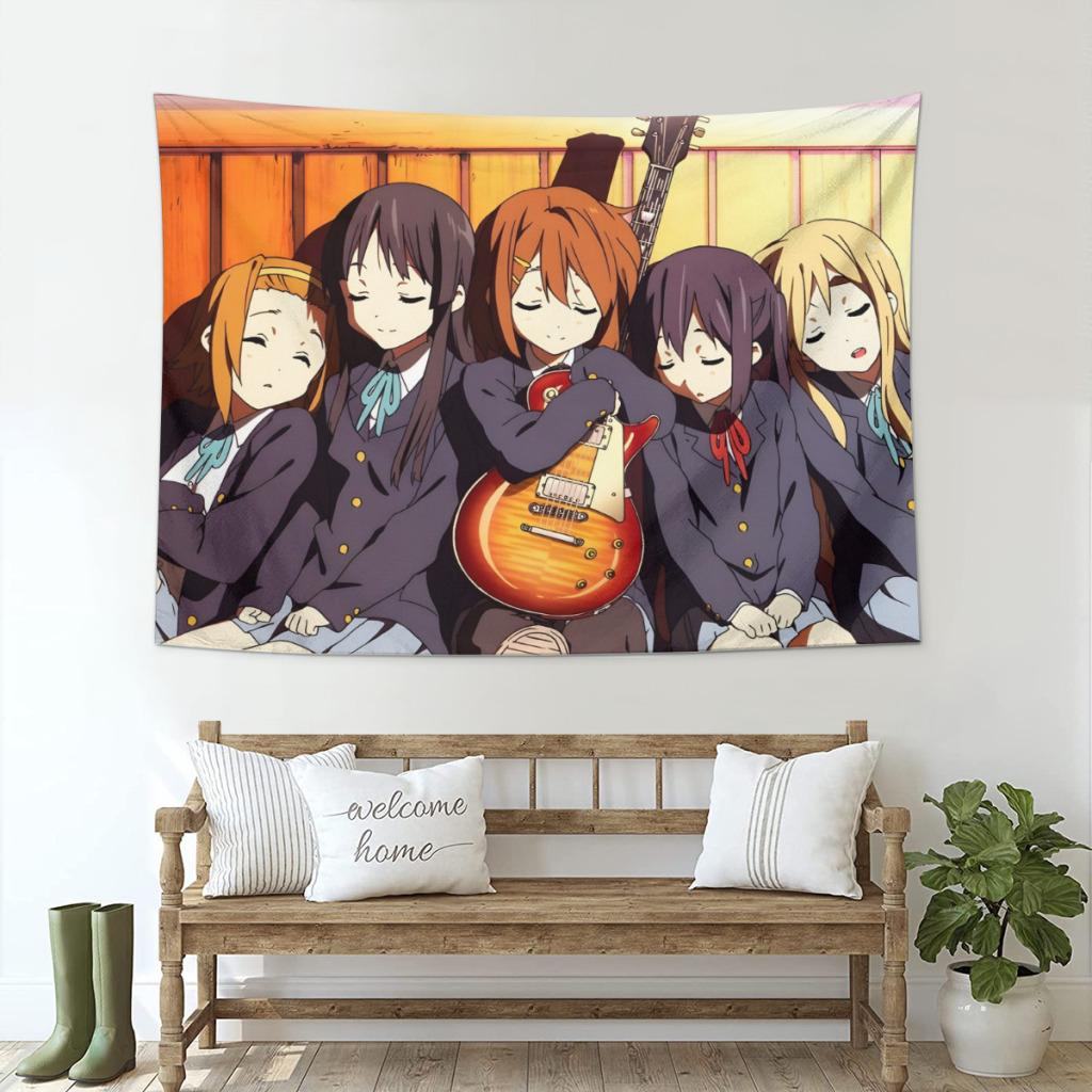 Kawaii K On Tapestry Wall Art, Home Decoration, Japan, Room Decors, New
