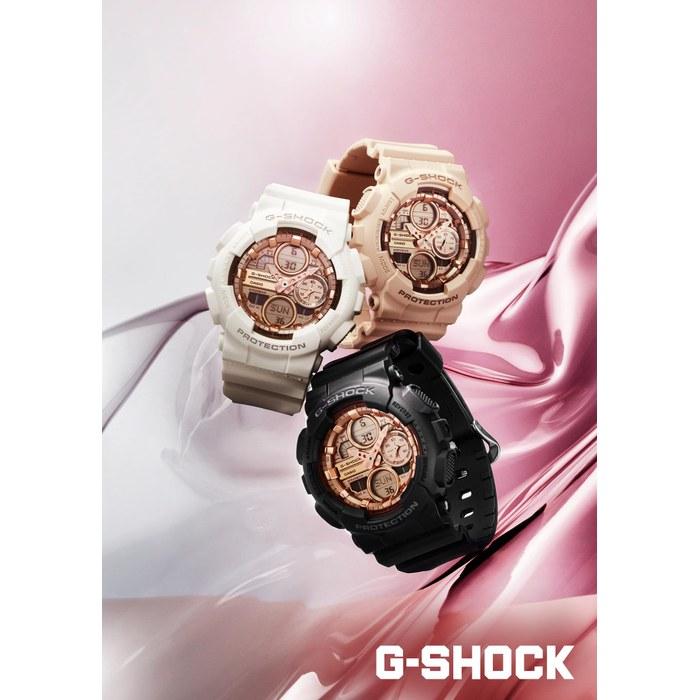 [Casio] G-Shock GMA-S140PG-7AJF Women's Watch, White/Pink Gold