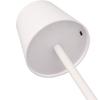 LED Desk Lamp Simple Metal Texture 3 Color Modes Dimmable Tap Control Eye Protection Table Lamp for Bedside Office White