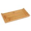 Bamboo Tea Tray Cup Plate Food Dessert Serving Tray Kung Fu Tea Accessory