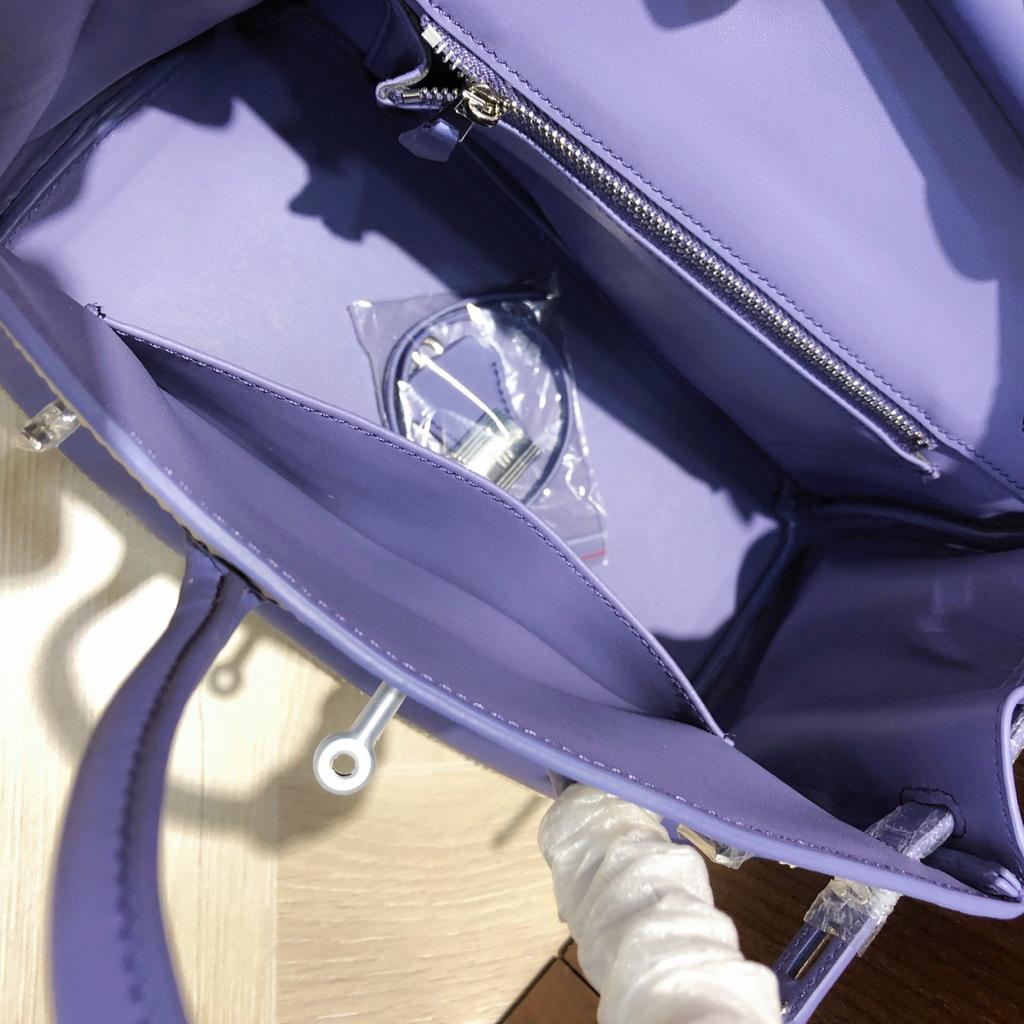 High-end Custom Top Layer Swift Cowhide Lace Edge Genuine Leather Women's Bag Patchwork High-end Handbag