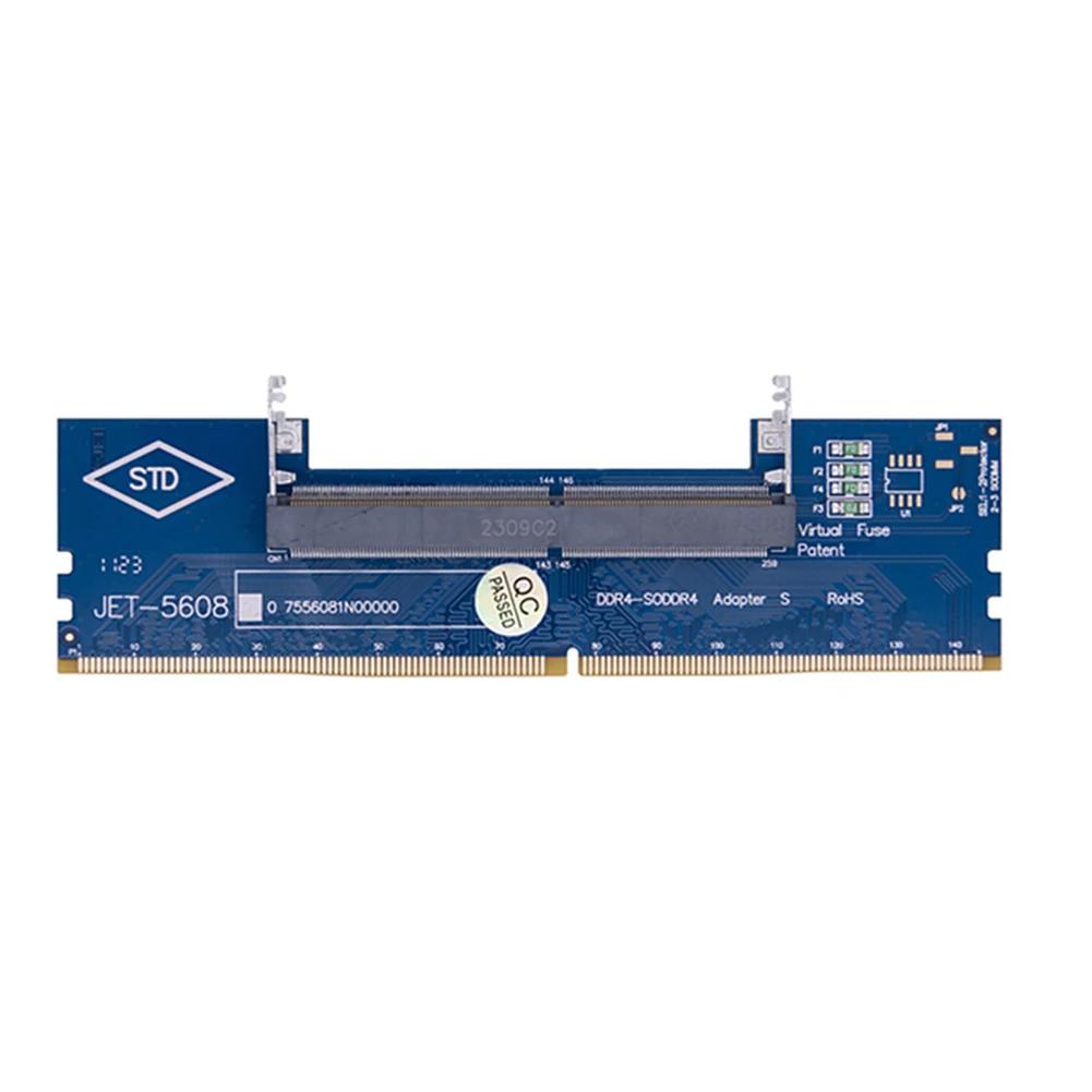 Universal Laptop To Desktop Memory Adapter Card Compatible with DDR3 DDR4 DDR5 SO-DIMM To PC DIMM Connection
