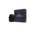 Coach Warner 32 Logo Buckle Fastening Faux Leather Backpack Large Men Backpack Charcoal CW211-QBMI5