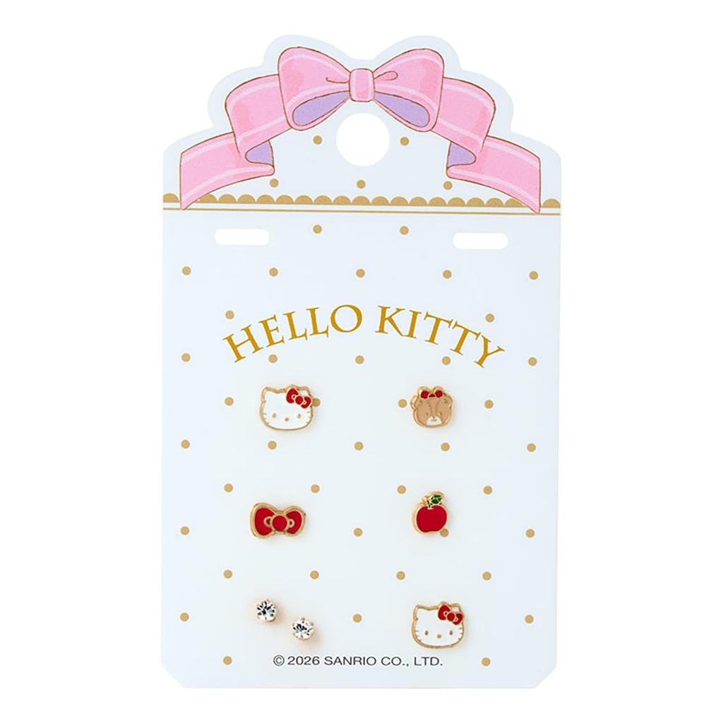 Sanrio Hello Kitty Earrings Set of 7 923168 (SANRIO)