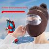 Windproof and Cold-Proof Cycling Face Mask with Ear Protection for Autumn and Winter