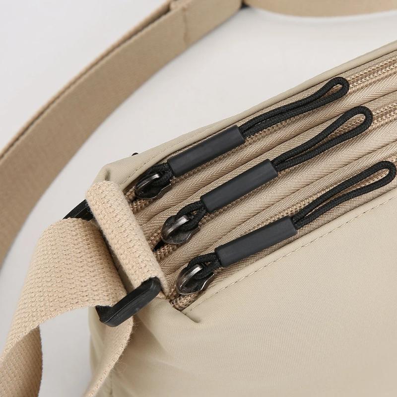 Women's Lightweight Nylon Shoulder Bag – Convertible Crossbody for Travel, Water-Resistant with Phone Pocket