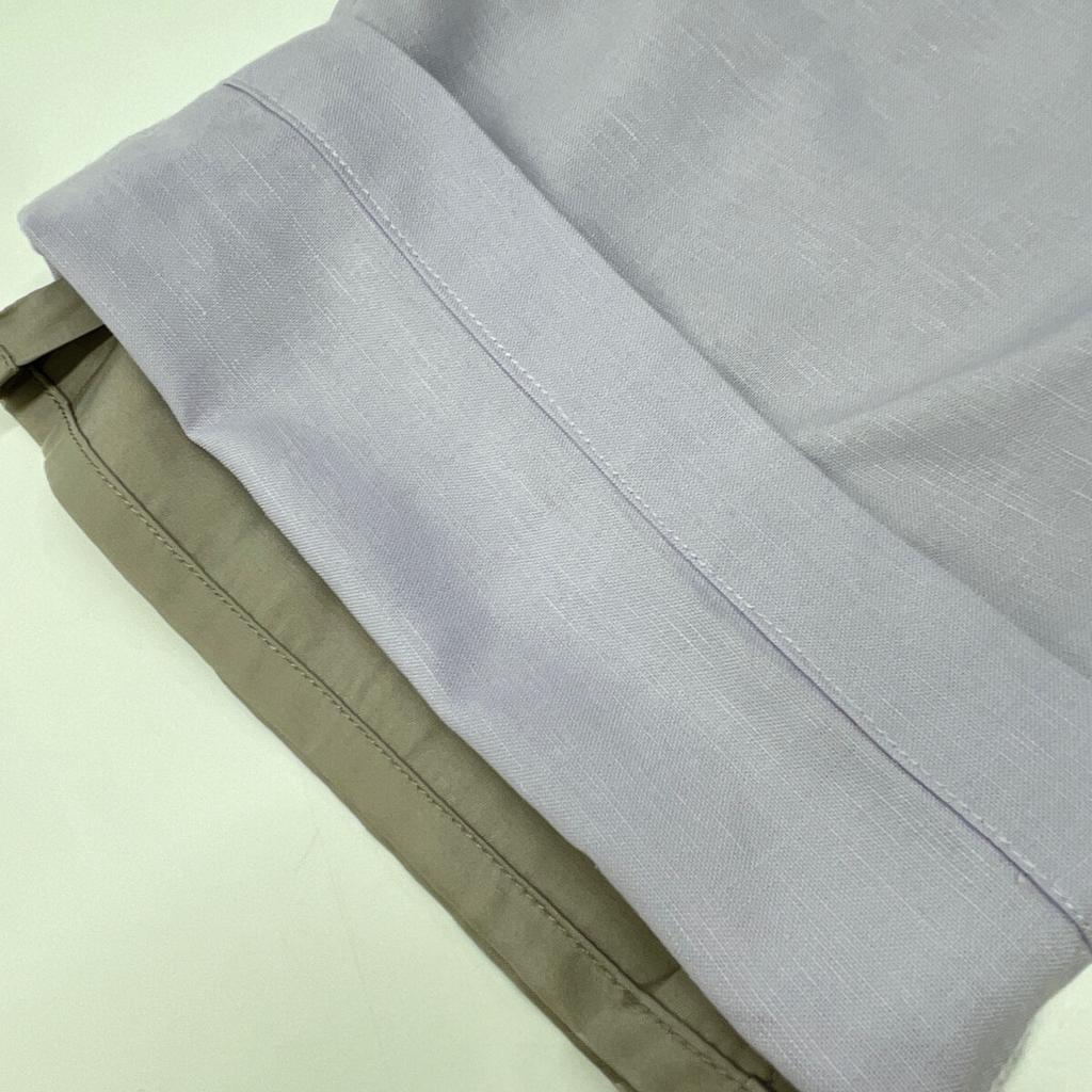 CLANE 16110-7322 Purple Curve Line Pants Bottoms 2 purpleUsed