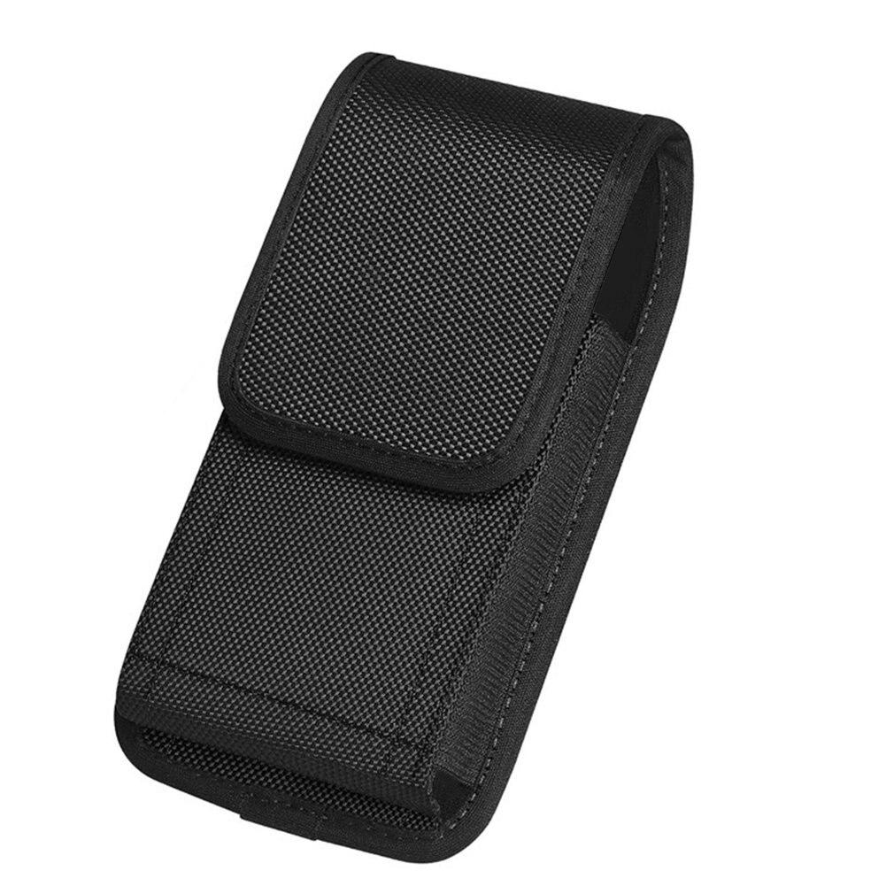 1pcs Tactical Cell Phone Pouch Holster with Free D Shaped Buckle Protable Wallet Card Waist Pack Outdoor Sports  Nylon Carrying Case