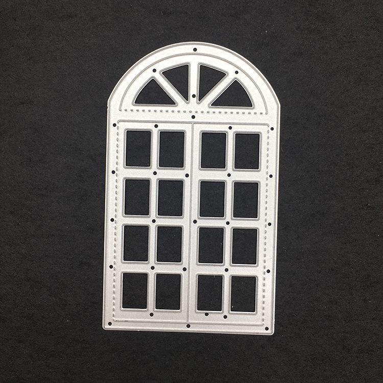 

DIY углеродистая сталь нож для резки штамп головоломка тиснение нож штамп шаблон окно штамп серебряный