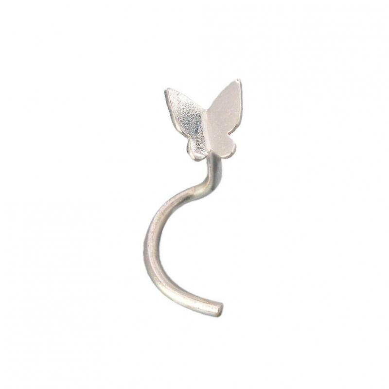 Sparkling Butterfly Nose Stud