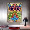 Diamond Embroidery Owl Diamond Painting Round Stones Animals Diamond