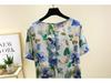 Women's Floral Mid-Length Summer Dress: Perfect for Cool Spring and Vacation Wear