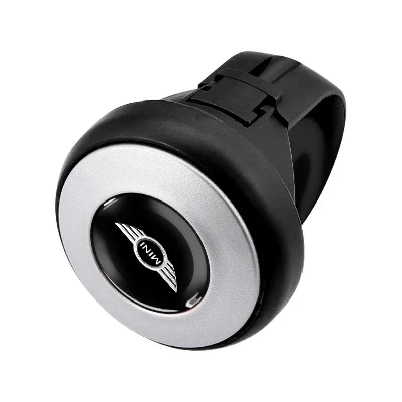 Cars R56 For BMW MINI Car Turning Steering Wheel Booster Spinner Knob 360° Rotation Control For BMW Mini One S R50 R53 R56 R60 F
