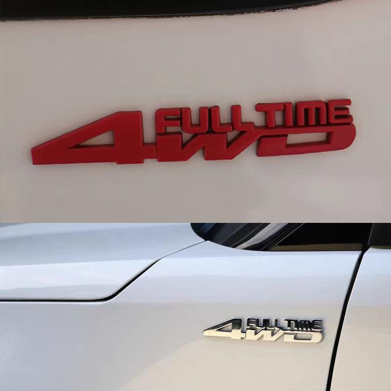 4WD 4x4 Four Wheel Drive Metal Car Sticker Logo Emblem Badge Decals Car Styling Accessories