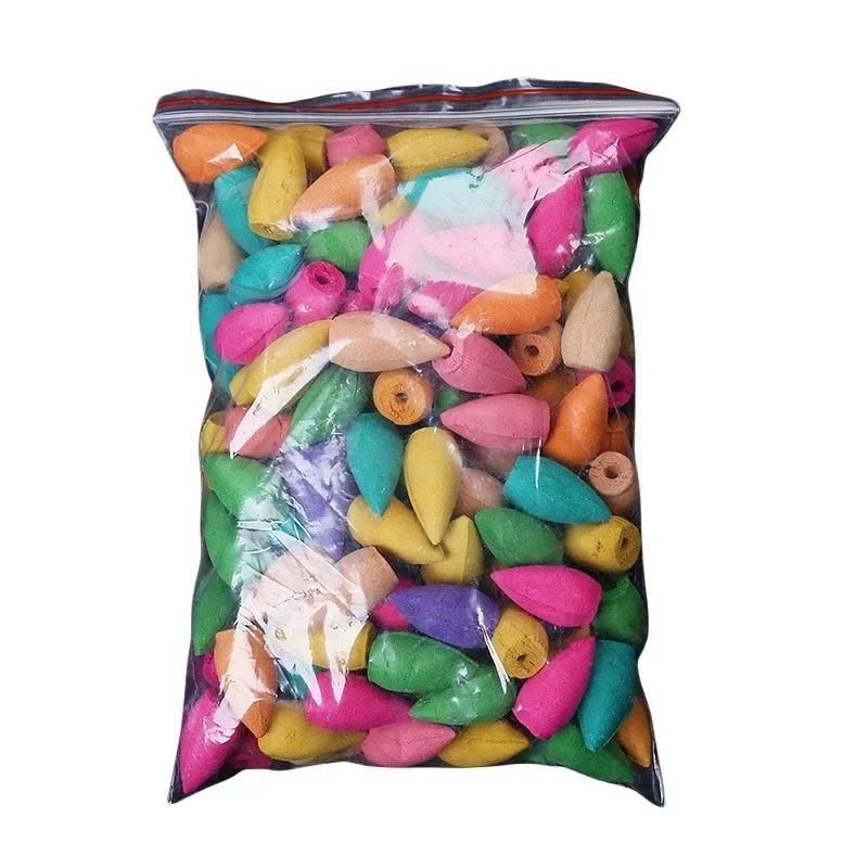 2025 Mixed Waterfall Smoke Backflow Natural Incense Incense Cone Lavender Multi-scented Suitatable for Places Tea Room Yoga Room